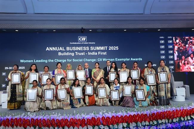 THE WORK OF GRASSROOTS WOMEN IS SHAPING INDIA: ANNPURNA DEVI, ANNOUNCED WINNERS OF CII WOMAN EXEMPLAR AWARD 2025
