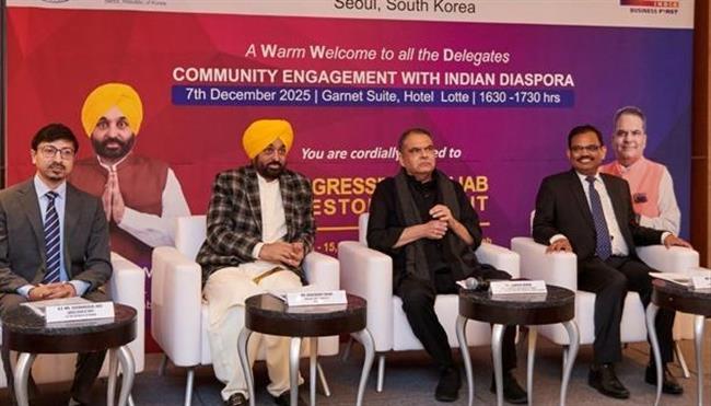 ACT AS BRAND AMBASSADORS OF YOUR HOMELAND AND INSPIRE KOREAN COMPANIES TO INVEST IN THE STATE: CM TO PUNJABIS IN SEOUL