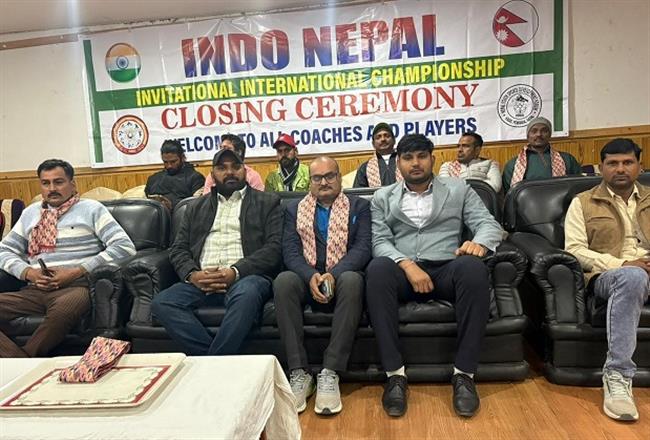 THE FIRST INDO-NEPAL INTERNATIONAL COMPETITION SUCCESSFULLY HELD NEPAL.