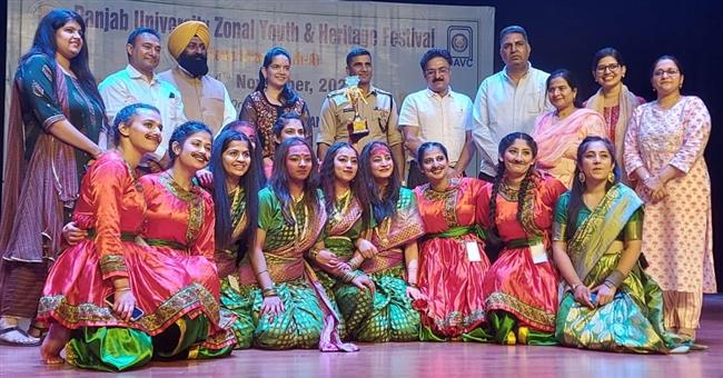 GGDSD COLLEGE LIFTS OVERALL TROPHY AT PU YOUTH AND HERITAGE FESTIVAL ...