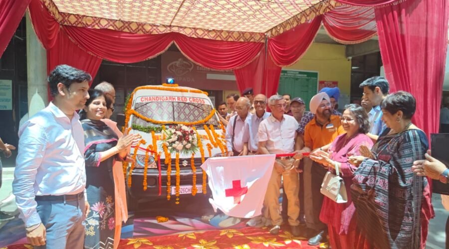 DC NISHANT KUMAR YADAV FLAGGED OFF FUNERAL VAN