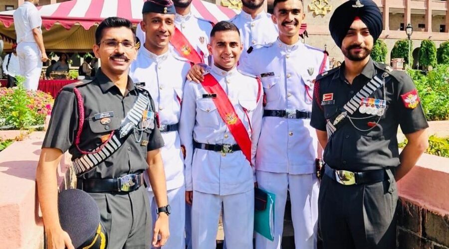 FIVE MRSAFPI CADETS PASS OUT FROM NDA,  CHIEF OF ARMY STAFF GENERAL DWIVEDI REVIEWS HISTORIC 150TH NDA PASSING OUT PARADE