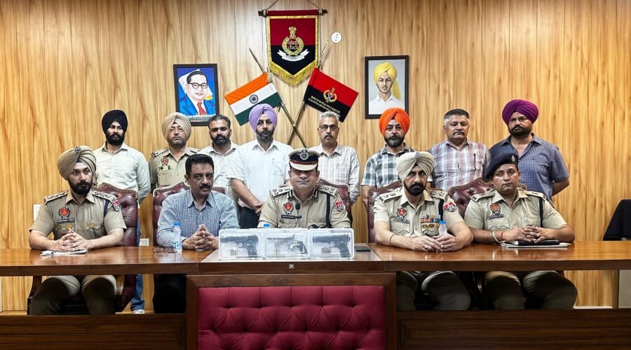 TARGETED SHOOTINGS FOILED IN LUDHIANA; TWO LINKED TO TERROR-GANGSTER NEXUS HELD WITH 3 PISTOLS