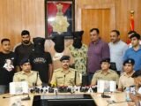 CHANDIGARH POLICE SUCCEEDED IN BUSTING AN ANOTHER MODULE BY ARRESTING THE 3 OPERATIVES LINKED TO FOREIGN-BASED GANGSTER GOLDY DHILLON GANG.
