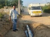 नेक्टर केमिकल फैक्ट्री  की भूमिगत पाइपलाइन टूटी, लापरवाही आई सामने, नगरपरिषद के पास रिकॉर्ड तक नहीं
