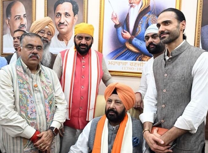 PUNJAB SET TO GET BJP’S DOUBLE-ENGINE GOVT IN 2027:  CM NAYAB SINGH SAINI 