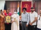 DC HONOURS HOCKEY PLAYER RASHMEEN KAUR HANDA FOR ASIA CUP FEAT