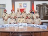 EIGHT LINKED TO CROSS-BORDER ILLEGAL ARMS SMUGGLING MODULE HELD WITH 11 SOPHISTICATED PISTOLS 