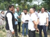 PMDA CEO CONDUCTS GROUND INSPECTION OF INFRASTRUCTURE PROJECTS IN PANCHKULA