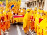 THOUSANDS PARTICIPATE IN BAPS RATHYATRA AT SARANGPUR