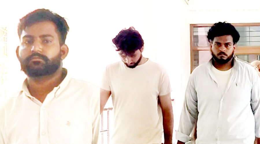 THREE HELD IN FIRING ON SUV AT COLLEGE ROAD IN ABOHAR