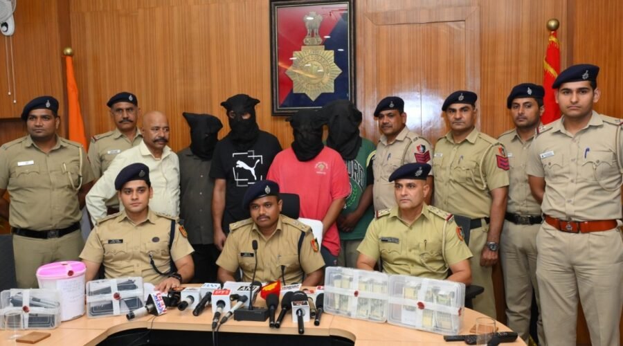 CHANDIGARH POLICE BUSTS PAKISTAN-LINKED NARCO-TERROR AND FICN NETWORK IN PUNJAB BORDER RAIDS; FOUR MORE ACCUSED ARRESTED IN CHEMIST SHOP MURDER CASE