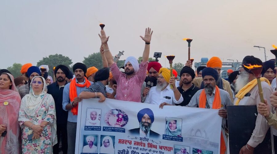 HARIKE MARKS LAUNCH OF STATEWIDE MARCH TO HONOUR BHAI JASWANT SINGH KHALRA
