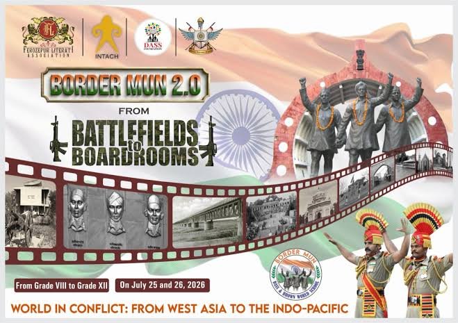 BORDER MUN 2.0 TO BRING TOGETHER OVER 500 DELEGATES AT DASS & BROWN WORLD SCHOOL
