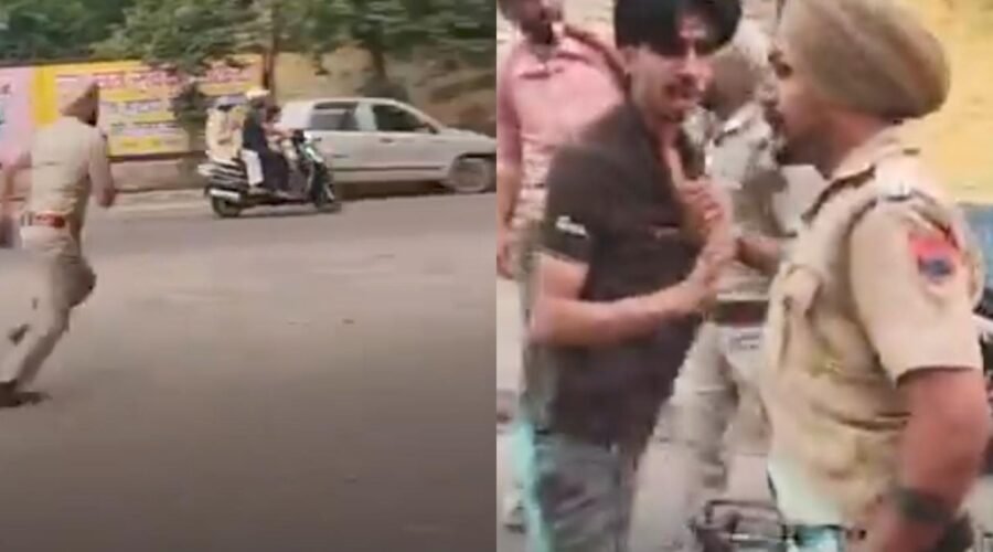 YOUTHS BREAK THROUGH POLICE NAKA, THE SHO CHASES THE DUO, APPREHENDS THEM