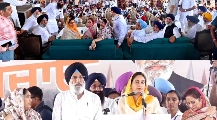HARSIMRAT SEEKS NIA PROBE INTO ATTACKS ON SUKHBIR, CALLS THEM ‘DEEP CONSPIRACY’