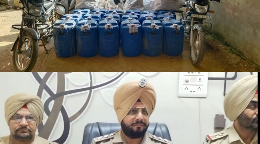 किराए के मकान से अवैध शराब की 90 पेटियां बरामद, पुलिस को चकमा दे आरोपी पति-पत्नी फरार, छापेमारी जारी