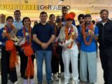 हरियाणा के खेल राज्य मंत्री गौतम ने पदक विजेता खिलाड़ियों का किया सवागत