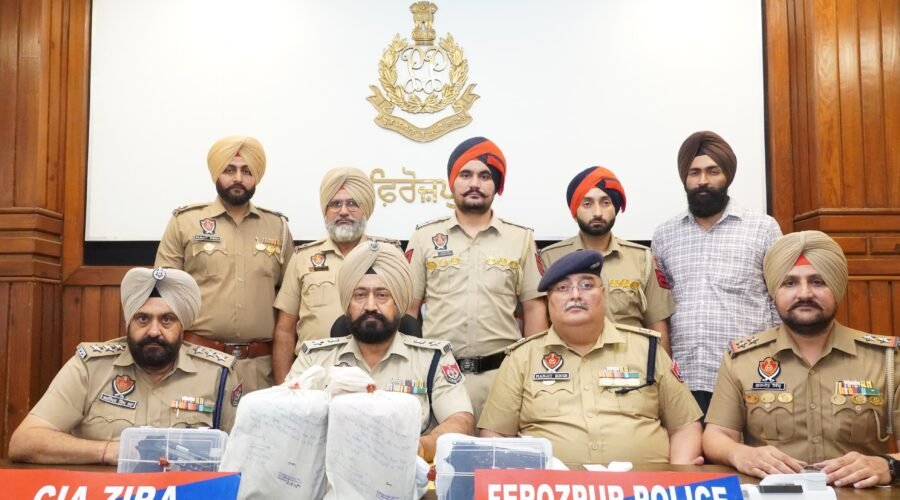 DRUG SMUGGLER HELD WITH 3.54 KG HEROIN; FIREARMS FOUND DURING HOUSE RAID