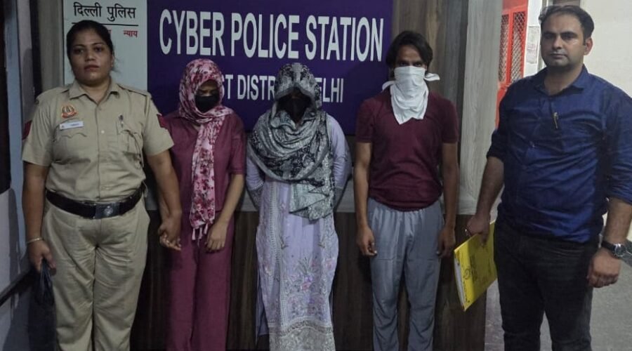 DELHI CYBER POLICE BUSTED FAKE AIR INDIA JOB CALL CENTRE, THREE  AMONG TWO WOMEN ARRESTED FOR CHEATING JOB SEEKERS