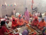 विश्व शांति हेतु एक दिवसीय 11 कुंडीय महारूद्र यज्ञ किया 
