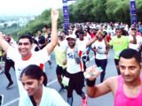 3,000 RUNNERS REACH THE FINISH POINT AFTER TRAVERSING THE ARAVALLI HILLS
