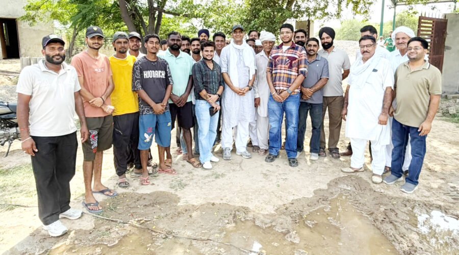 MLA FINDS KHUIAN SARWAR SPORTS STADIUM IN SHAMBLES