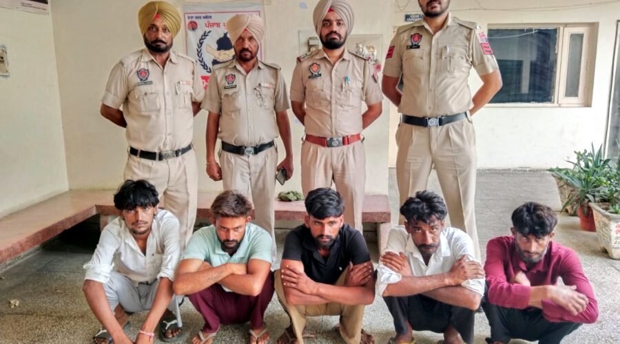 FIVE YOUTHS INVOLVED IN THEFT APPREHENDED