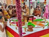 दशलक्षण पर्व का भव्य शुभारंभ, शांतिधारा एवं घट यात्रा के साथ श्रद्धालुओं ने की आराधना