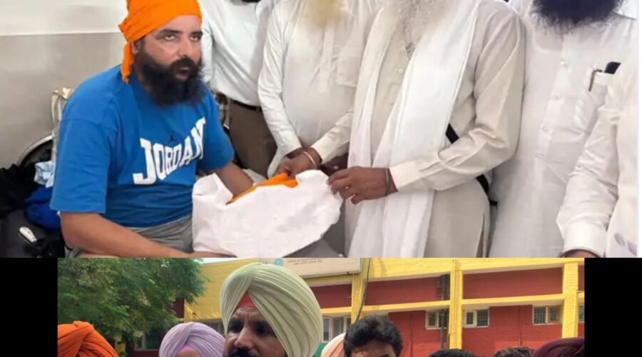 SGPC CHIEF, RAJA WARRING VISIT MOHANJIT IN HOSPITAL, PROTEST ANNOUNCED OUTSIDE SSP OFFICE