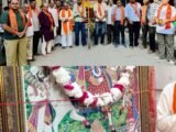 बाबा रामदेव महाराज के अवतरण भादवा दूज पर राम दरबार में निकली भव्य शोभायात्रा