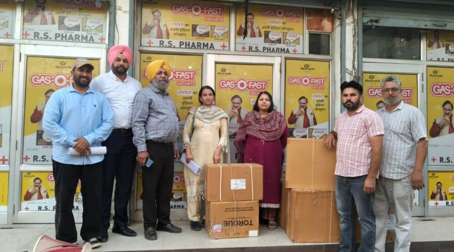DRUG CONTROL TEAM SEIZES MEDICINES WORTH RS 43 LAKH IN FEROZEPUR