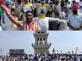 PEOPLE’S PROTEST’ AGAINST KHOSLA SUSPENSION, EFFIGIES OF CM, FOOD SAFETY COMMISSIONER BURNT