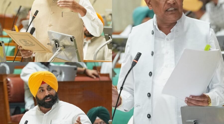 PUNJAB VIDHAN SABHA UNANIMOUSLY PASSES 8 RESOLUTIONS