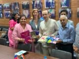 पंजाब विवि के पूर्व रशियन विभागाध्यक्ष डॉ. पंकज मालवीय द्वारा रशियन में अनुदित तीन पुस्तकों का विमोचन
