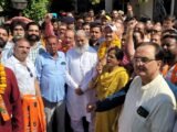 AMBALA SADAR’S WARD NO. 6 COUNCILLOR SANDEEP SHARMA, ASHUTOSH, AND HUNDREDS OF OTHERS JOINED THE BHARATIYA JANATA PARTY.