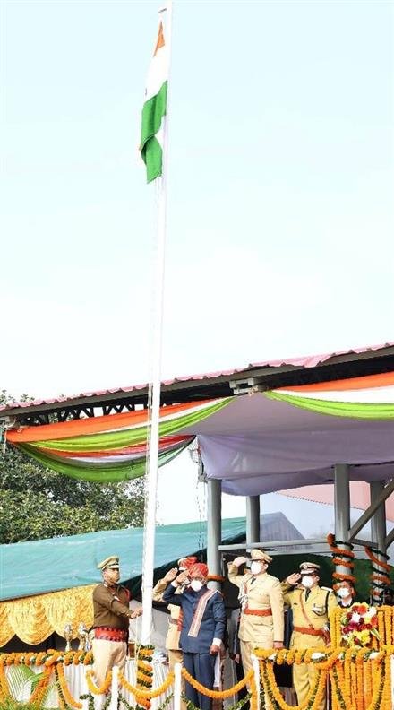 REPUBLIC DAY CELEBERATED  IN HARYANA WITH GREAT ENTHUSIASM