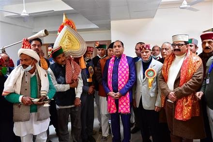 INTERNATIONAL SHIVRATRI MAHOTSAV BEGINS, CM ANNOUNCES 33 PERCENT HIKE IN NAZARANA, 100 PERCENT HIKE IN HONORARIUM OF BAJANTRIS