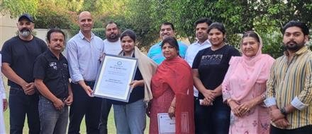 SIMRAN HONOURED WITH KHEL RATNA AWARD