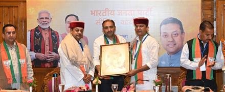 WE ARE DEFINITELY REPEATING GOVT. IN HIMACHAL AS SOCIAL ENVIRONMENT  IN FAVOUR OF BJP : PATRA