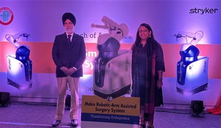 FIRST MAKO ROBOTIC-ARM ASSISTED TECHNOLOGY FOR KNEE AND HIP REPLACEMENT LAUNCHED