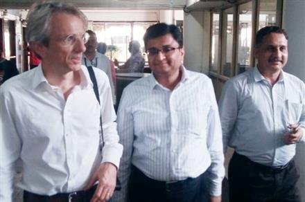 AMBASSADOR OF FRANCE TO INDIA VISITS AT PU