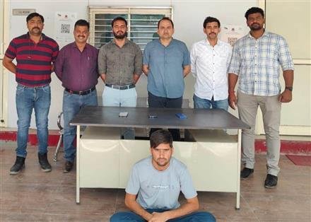 DELHI CYBER POLICE NABS MEMBER OF SEXTORTION GANG FROM MEWAT