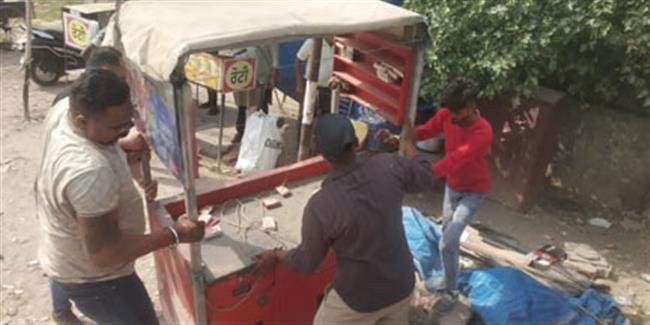 बलटाना: मेन मार्केट में रेहड़ी-फड़ियों से रोज लगता है जाम