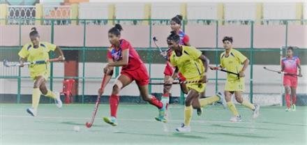 HOCKEY CHANDIGARH OUTPLAY HOCKEY BENGAL 10 – 2