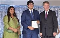 SANKALP AND VISHNU RECEIVE ASIAN AMERICAN YOUTH LEADERSHIP AWARD