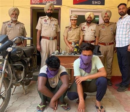 MOHALI POLICE BUSTED INTERSTATE GANG OF BANK ROBBERS, TWO ARRESTED