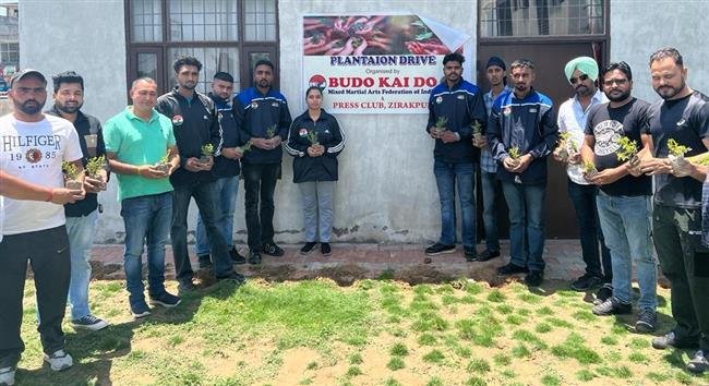 PLANTATION DRIVE HELD BY BUDO KAI DO MIXED MARTIAL ARTS FEDERATION