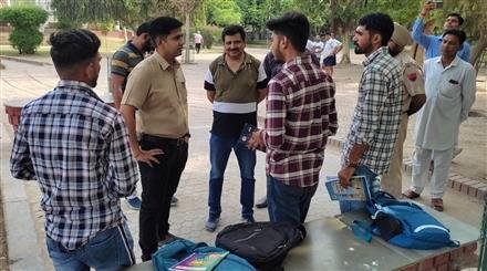 DC AGGARWAL MAKES SURPRISE VISIT