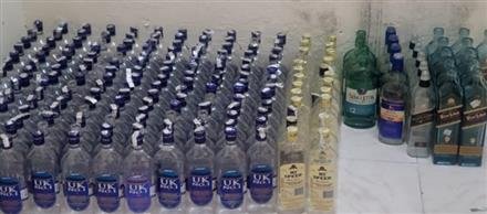 EXCISE DEPARTMENT BREAKS NEXUS OF ILLEGAL BOTTLING OF SCOTCH LIQUOR, FOUR ARRESTED WITH FAKE LIQUOR